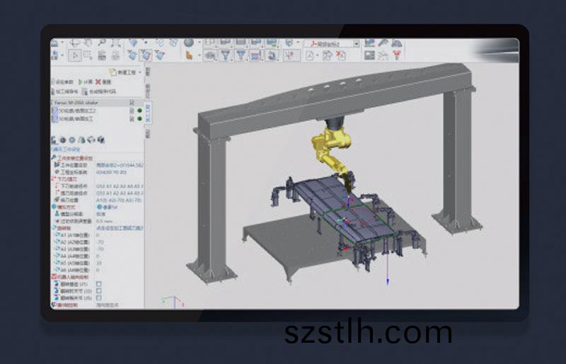 三(san)維機(ji)器人激(ji)光切割(ge)機(ji),三(san)維(wei)激(ji)光(guang)切割(ge)機,3D激光(guang)切(qie)割(ge)機,離線編(bian)程(cheng)輭(ruan)件