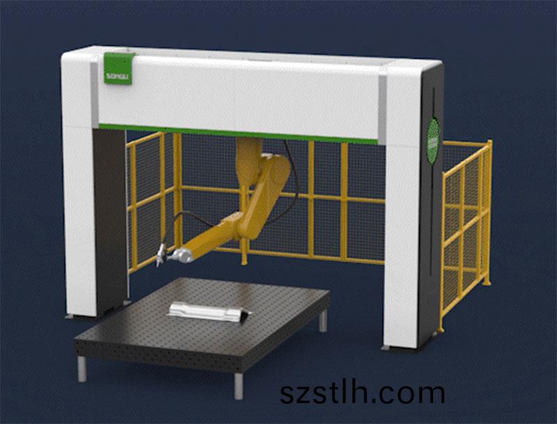 三維(wei)機(ji)器人(ren)激光切割機(ji),三(san)維激(ji)光切(qie)割機(ji),3D激光(guang)切割(ge)機(ji),高速(su)高精(jing)性(xing)能(neng)之冠(guan)